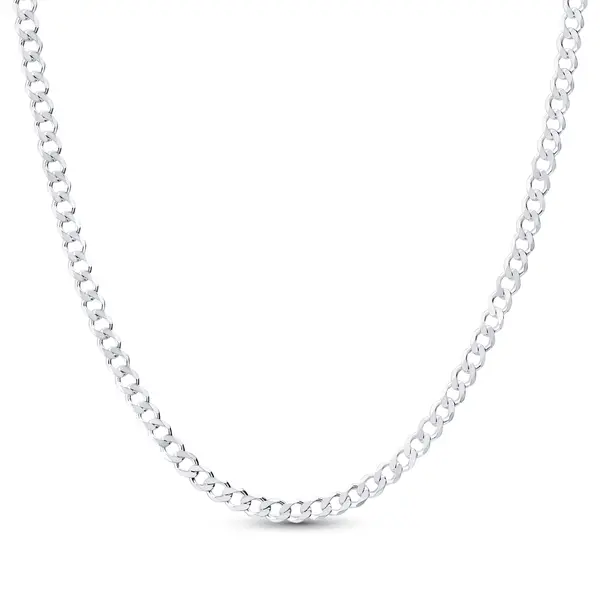 Corrente Prata Grumet 60cm 3mm