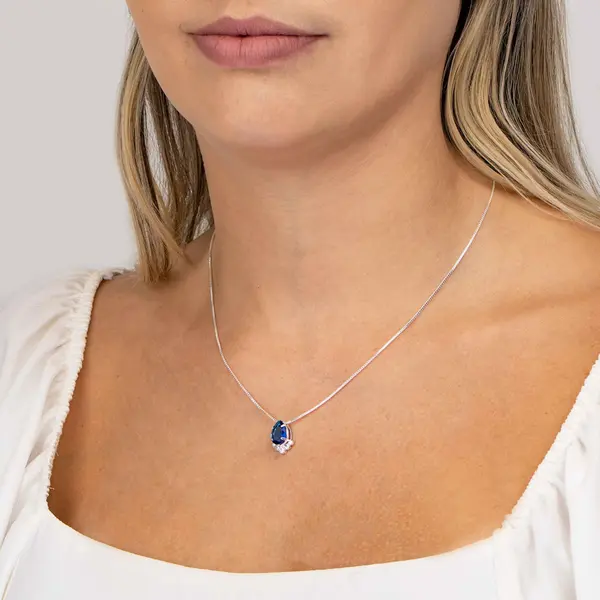 Conjunto Prata Leve Sentimentos Coragem Gota e Zircônias