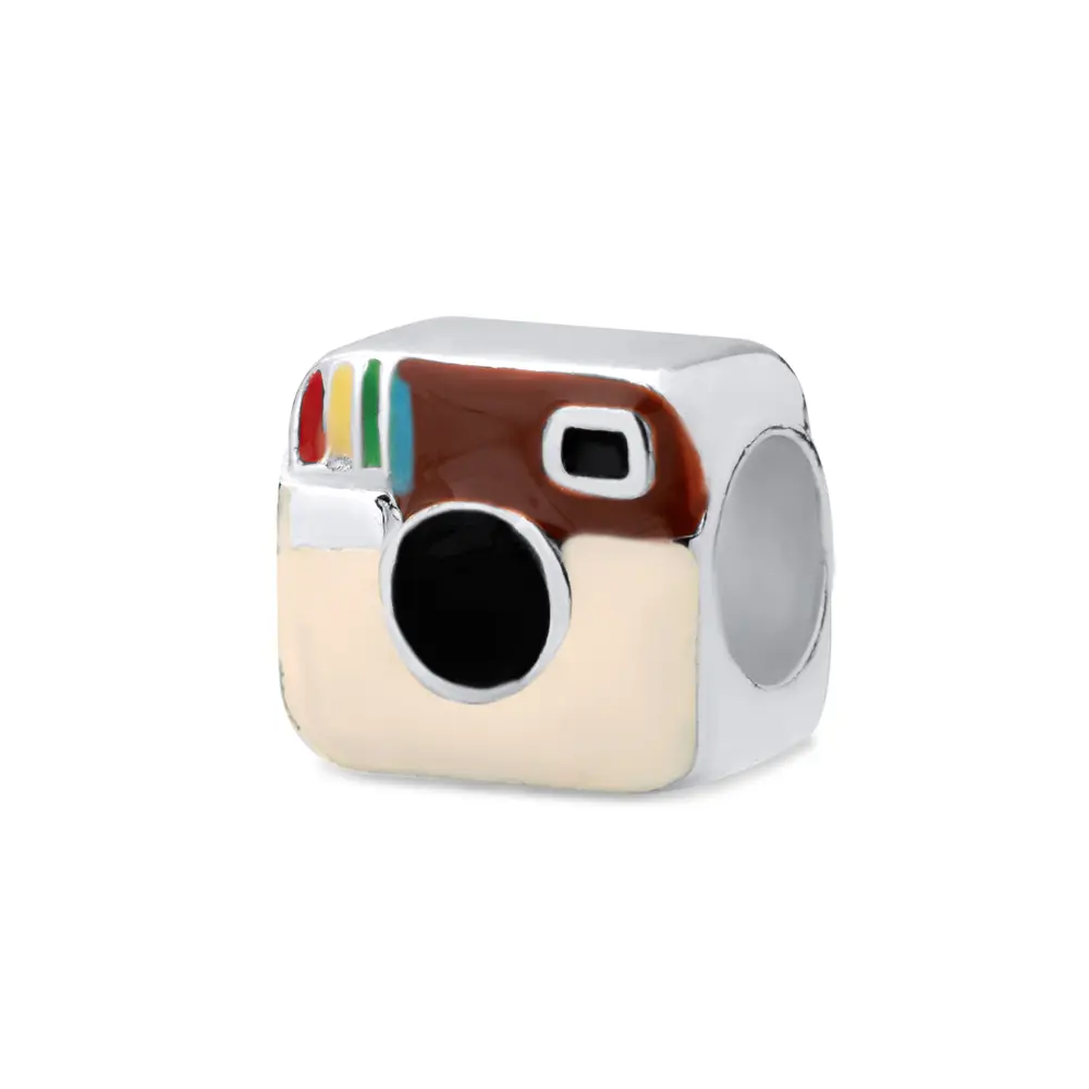 Berloque Prata Art Collection Instagram Antigo