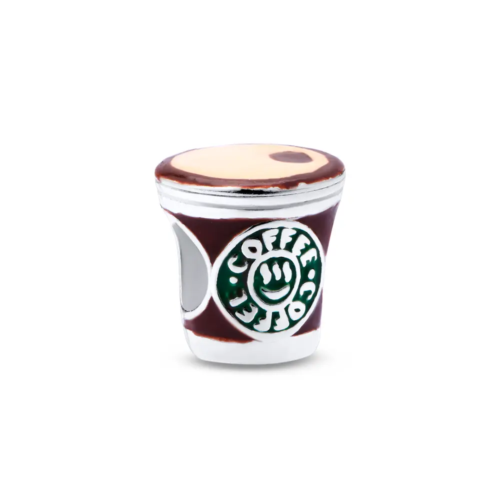 Berloque Prata Art Collection Coffee