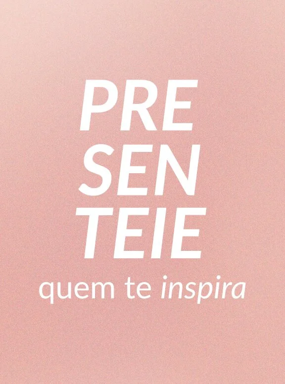 Presenteie Quem Te Inspira | Prata e Arte