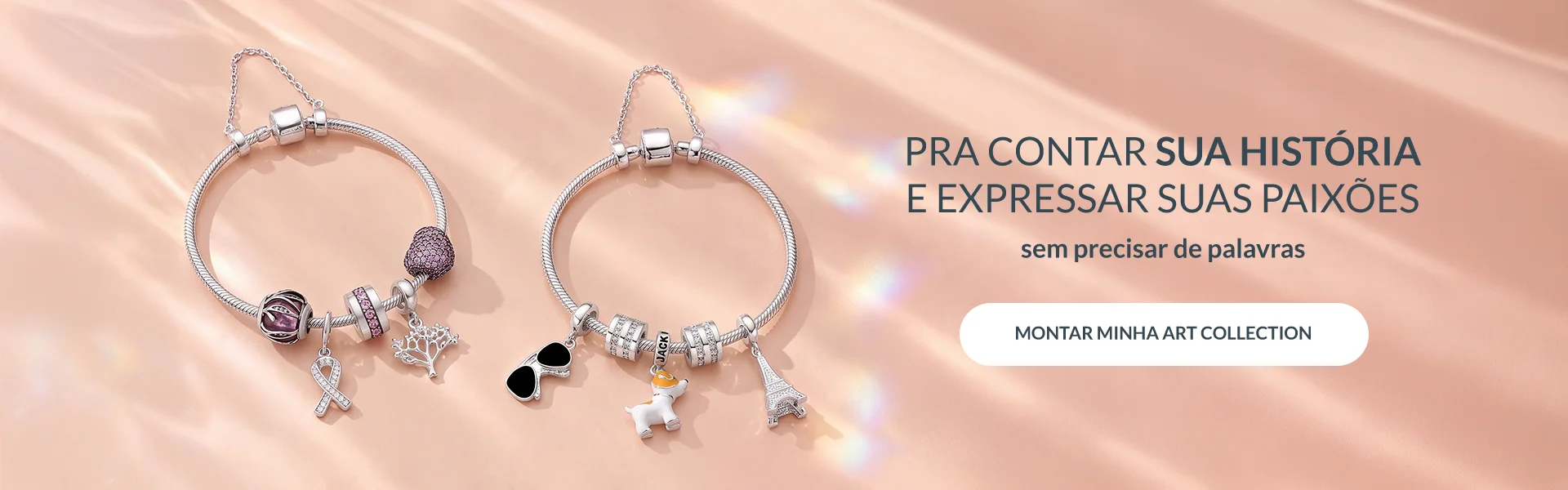 Pulseira Art Collection: Seu Estilo, Sua História