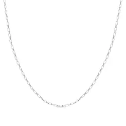 Corrente Prata Elos Cartie 45 cm