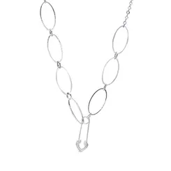 Colar Prata Leve Pin
