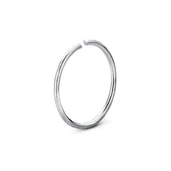 Piercing De Nariz Prata Argola