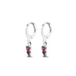 Brinco Prata Leve Colors Riviera Click