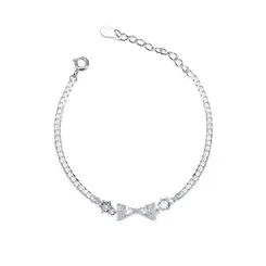 Pulseira Prata Zircônias