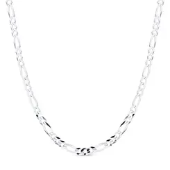 Corrente Prata Masculina Figaro 70cm 5mm
