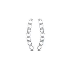 Brinco Ear Cuff Prata Leve Elos
