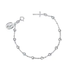 Pulseira Prata Terço