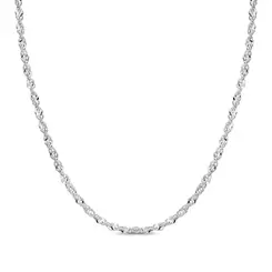Gargantilha Prata Singapura Grossa 50 cm