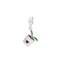 Berloque Prata Art Collection Vasinho De Flor