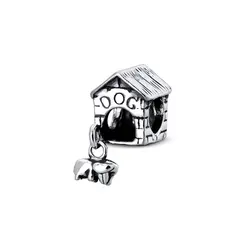 Berloque Prata Art Colection Casinha De Cachorro