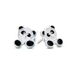 Brinco Prata Panda