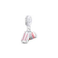 Berloque Prata Art Colection Malas De Viagem