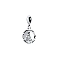 Berloque Prata Art Colection Nossa Senhora Aparecida