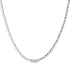 Corrente Prata Masculina Grumet 60cm 3mm
