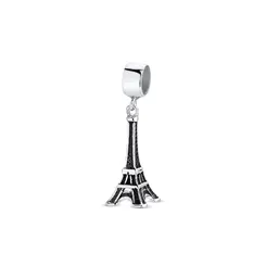 Berloque Prata Art Collection Torre Envelhecida