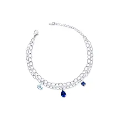 Pulseira Prata Leve Sun Céu
