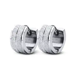 Brinco Aço Argolinha Larga