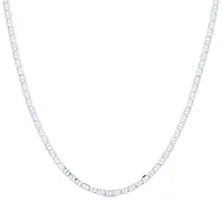 Corrente Prata Masculina Marina 60cm 2mm