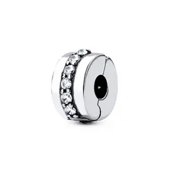 Berloque Prata Art Colection Redondo Com Zircônias Brancas