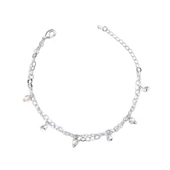 Pulseira Prata Leve Essence Pérola Mini