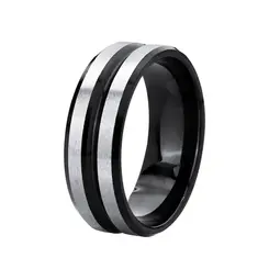 Anel Aço Carbonado Masculino