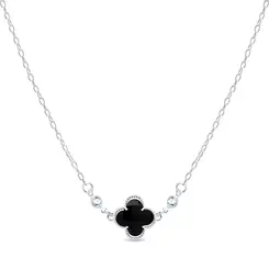 Choker Prata Leve Trevo
