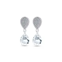 Brinco Prata Leve Precious Classic