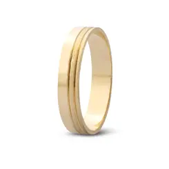 Aliança De Ouro 18K Jardim Das Oliveiras (unidade)