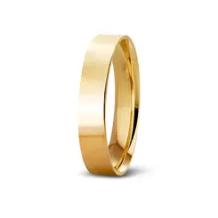 Aliança Ouro 18K Amor Sereno