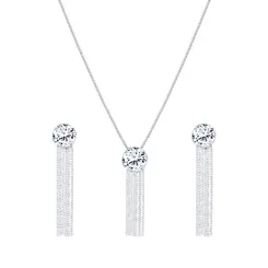 Conjunto Prata Leve Precious Cascata