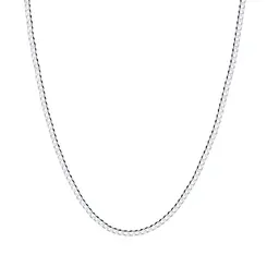 Corrente Prata Masculina Grumet 60cm 2mm