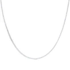 Corrente Prata Grumet 45cm 1,4mm