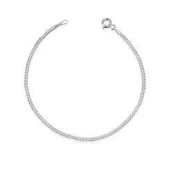 Pulseira Prata Masculina Grumet Fina