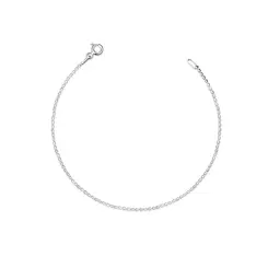 Pulseira Prata Bolinhas Diamantadas