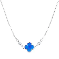Choker Prata Leve Trevo