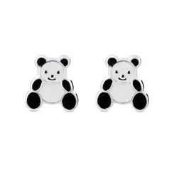 Brinco Prata Panda
