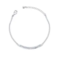 Pulseira Prata Leve Lovely Aura