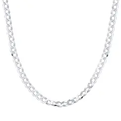 Corrente Prata Masculina Grumet 60cm 5mm