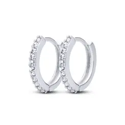 Brinco Prata Argola Click Grande
