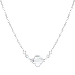 Choker Prata Leve Trevo