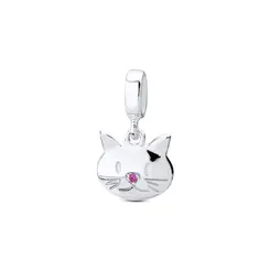 Berloque Prata Art Collection Gatinho