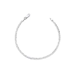 Pulseira Prata Masculina Marina 20 cm