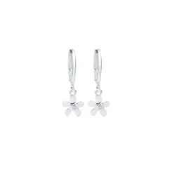 Brinco Prata Leve Petit Flor