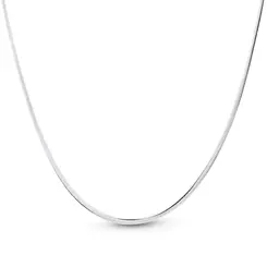 Gargantilha Prata Lacraia 45cm 1,7mm