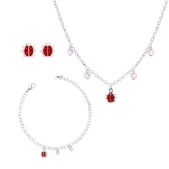Conjunto Prata Leve Petit Joaninha