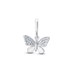 Berloque Prata Art Colection Borboleta