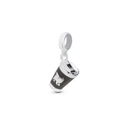 Berloque Prata Art Collection Copo Stanley